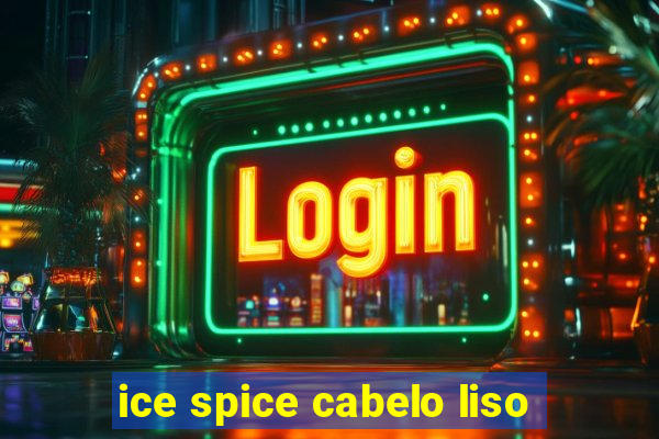 ice spice cabelo liso